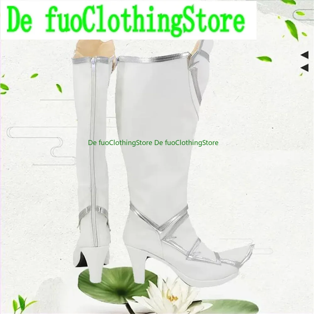 Defuo Alice Synthesis Thirty Rising Steel Eydis Sword Art Online Cosplay Shoes Boots Game Anime Party Halloween Chritmasg