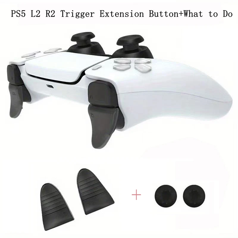 ปุ่มขยายทริกเกอร์ PS5 L2 R2 + ฝาจอยสติ๊ก