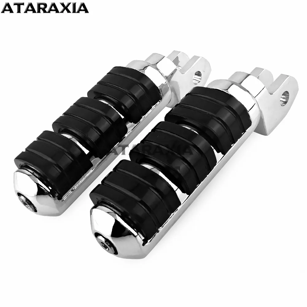 Motorcycle Footrests Foot Pegs Pedals Floorboards For Yamaha Dragstar V-star XVS650 XVS1100 Virago XV750 XV1100 V-Max Stryker