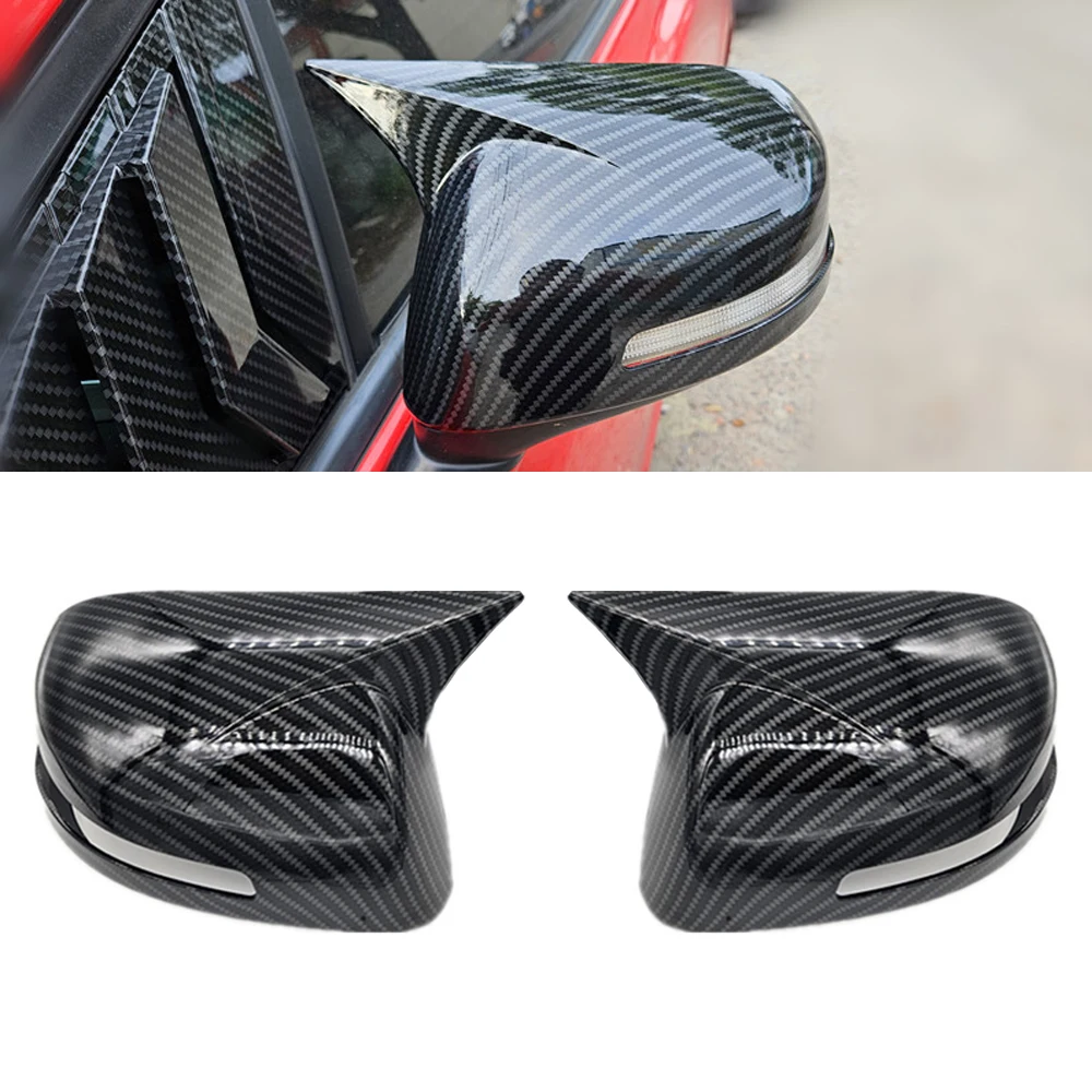 Cubierta De Espejo Retrovisor En Fibra De Carbono Para Honda Civic OX 2016-2021 – Tapa Embellecedor Negra