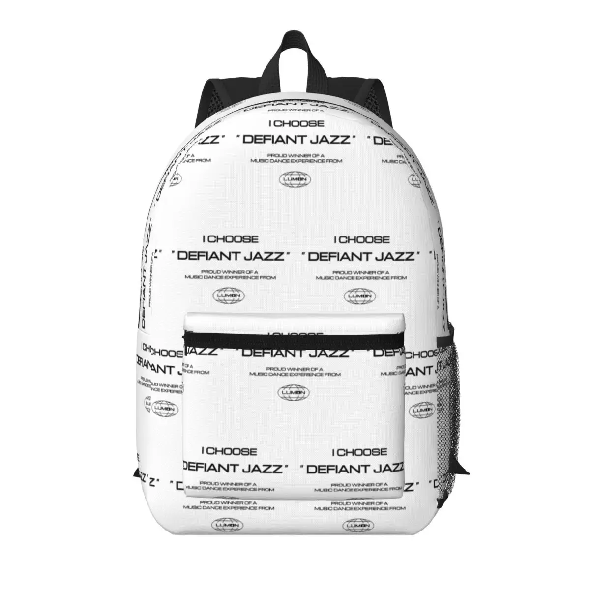 Lumon Severance I Choose Defiant Jazz Student Backpack School Bag Hiking Travel Daypack for Men Women Bookbag Shoulder Bags