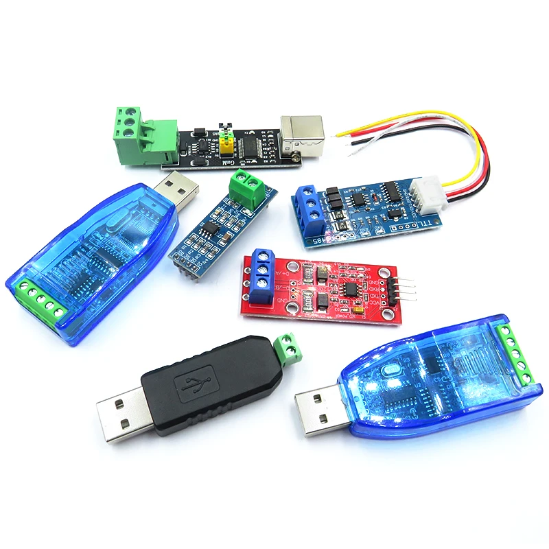 2PCS TTL to RS485 module 485 to serial port UART level mutual communication automatic flow control automatic bidirectional