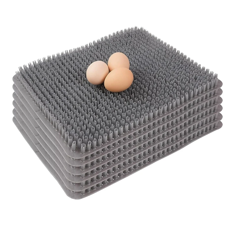 LICE-куриные подкладки, моющиеся подушечки для коробки для курицы, многоразовые подкладки для курятника, 6 шт.