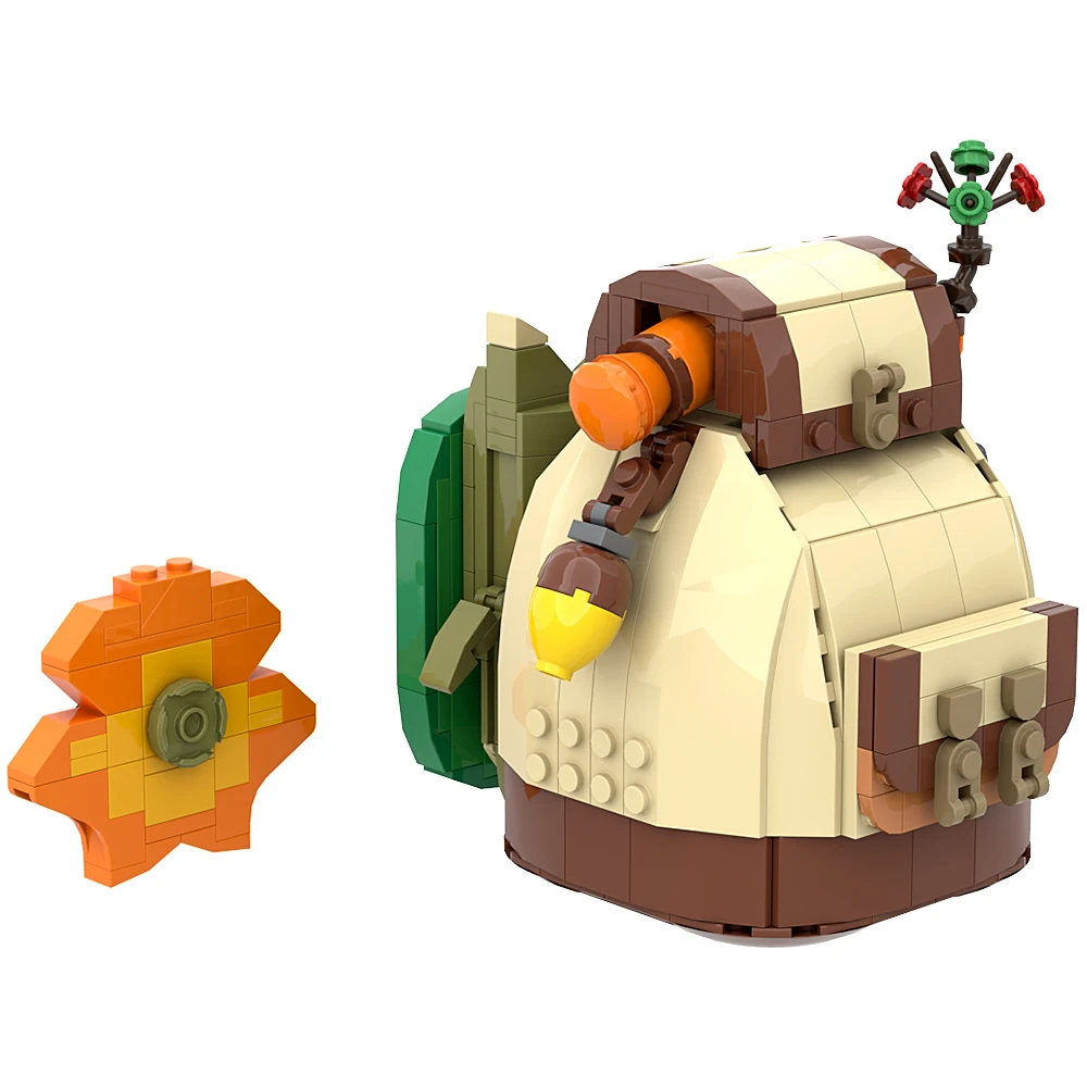 Gobricks Moc Yahaha Korok Building Blocks Set Ruins Guardian Keglo Seeds Game Action Figures Bricks Model Children Toys