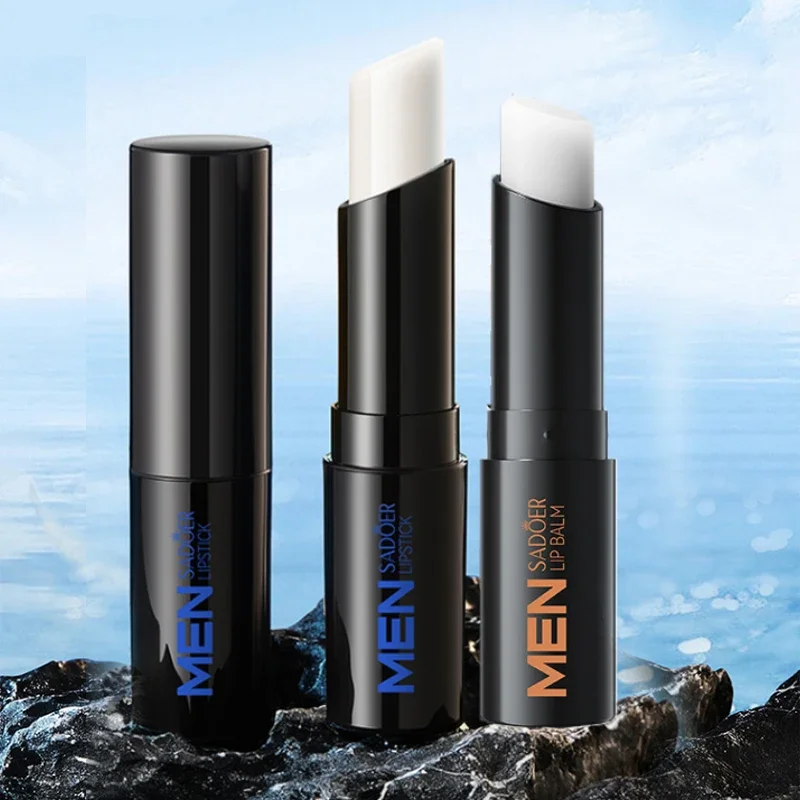 Bálsamo labial SADOER Shark Grass Vaseline para hombre, para otoño e invierno, para mejorar la sequedad, bálsamo labial hidratante Beihu.