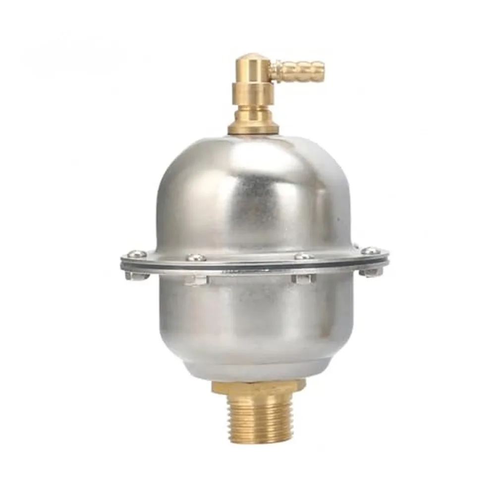 Automatic Vertical For Exhaust Valve 304 Stainless Steel For Underfloor Heating Hot Water Pipeline Gas Release Compact Design