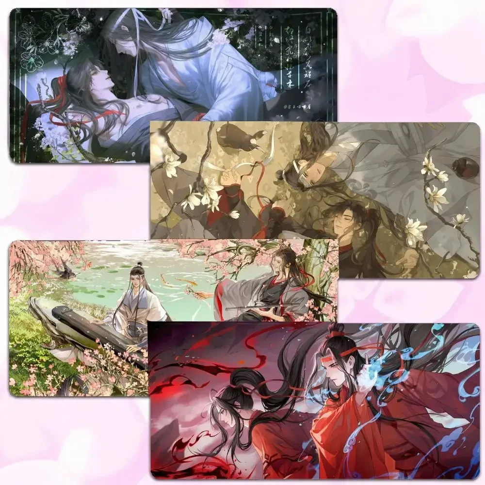 Grandmaster of Demonic Cultivation cultivation fantasy Mouse Pad Thick Lock Edge Gaming Desk Mat Large Size PC Home decor