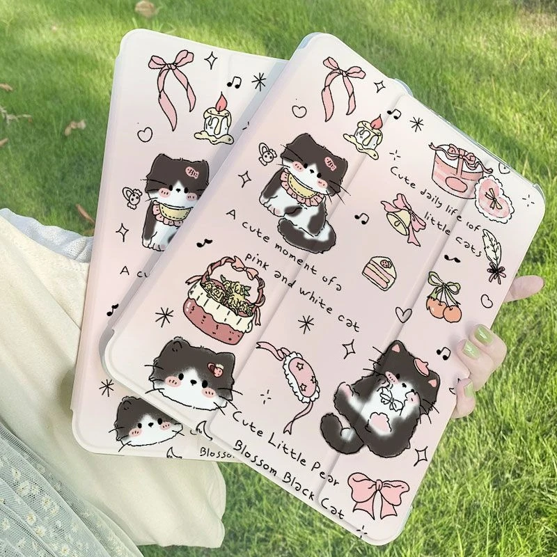 Smart Cover with Pencil Holder for For Samsung Tab A9 8.7