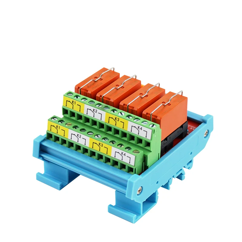 

4Channels 2NO 2NC Dual Group Relay Module 8A /24V Electromagnetic Relays for Indicator Light