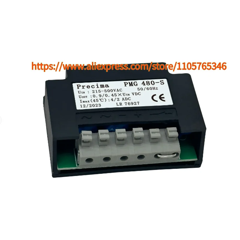 1pcs Precima Rectifier PMG480-S  PMG500-S PMG510-S LF-380 Motor Brake Holding Rectifier Module