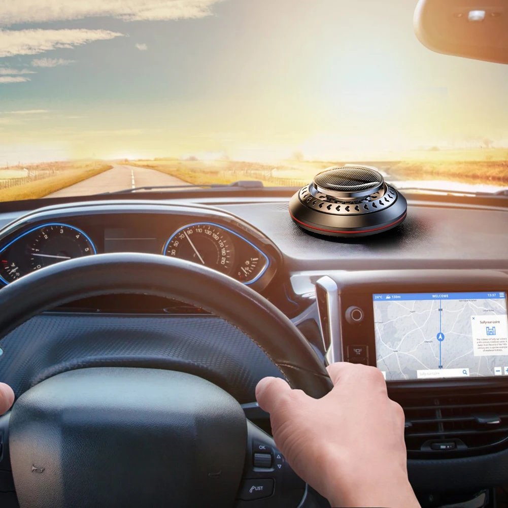 

Долговечный солнечный автомобильный диффузор ароматизаторов, модный автомобильный освежитель воздуха, орнамент для внедорожника, грузовика, авто