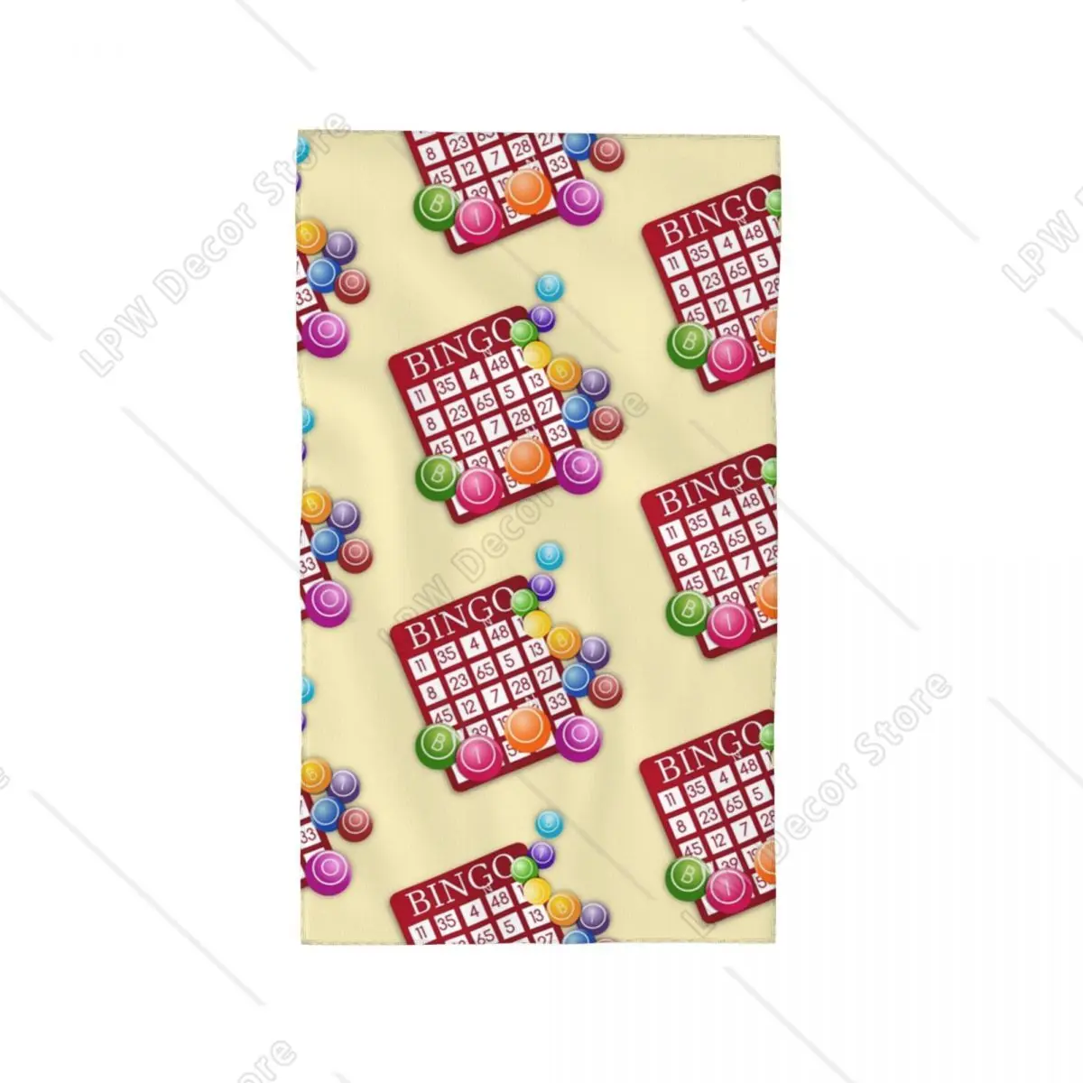 Best Play Bingo Game for Bingo Players Towel Quick Drying Soft Linen Cotton Beach Towels