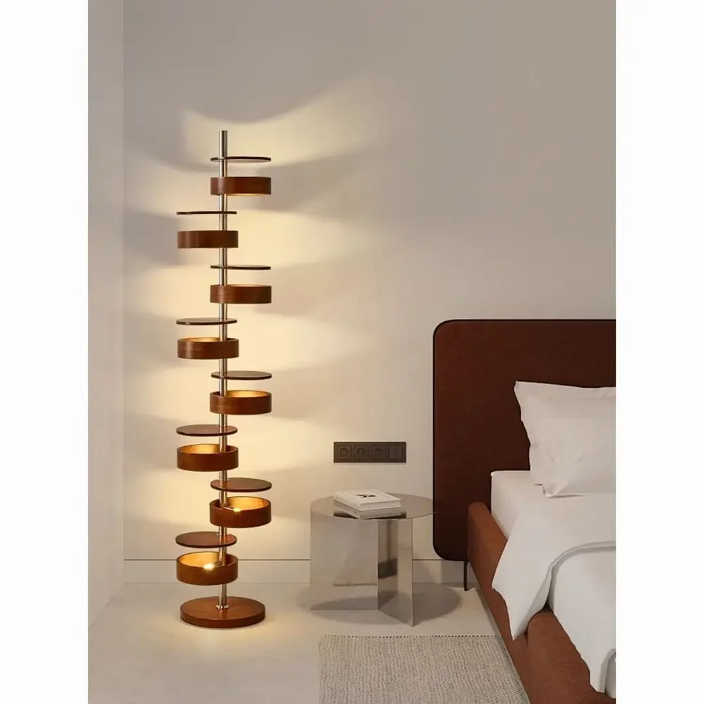 Floor lamp living room bedroom study light and shadow art ornament decorative atmosphere lamp