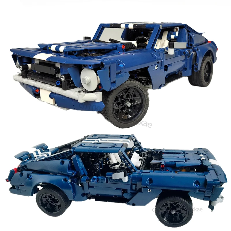 NUOVO Mustang GT Super Building Blocks Sport Car Racing Assembly Modello di mattoni FAI DA TE Tecnico 42154 Veicolo Per Bambini Giocattolo di Festa Regalo