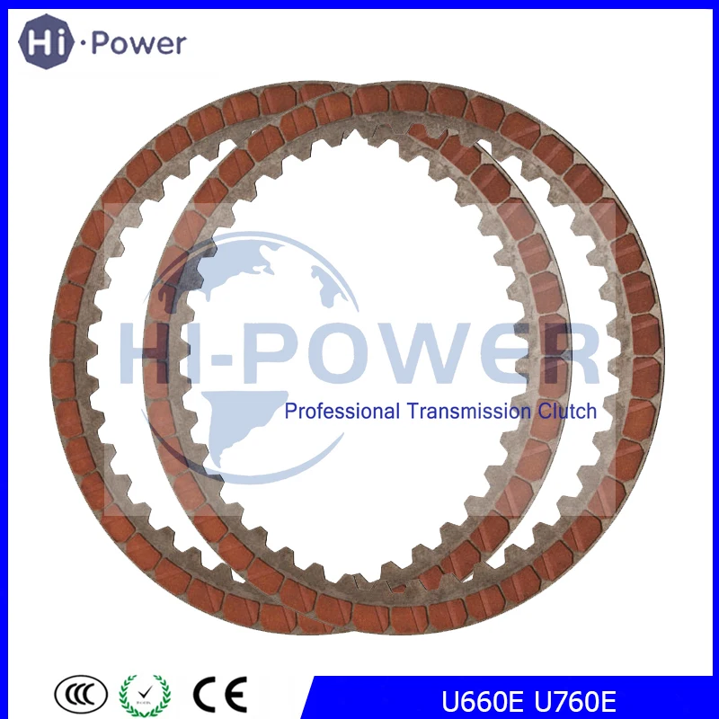 

U660E Transmission Friction plate Revers B2 (1st) U660 06-up 184mm 40T 1.5mm 35682-33010 35682-33020 Disc For LEXUS TOYOTA