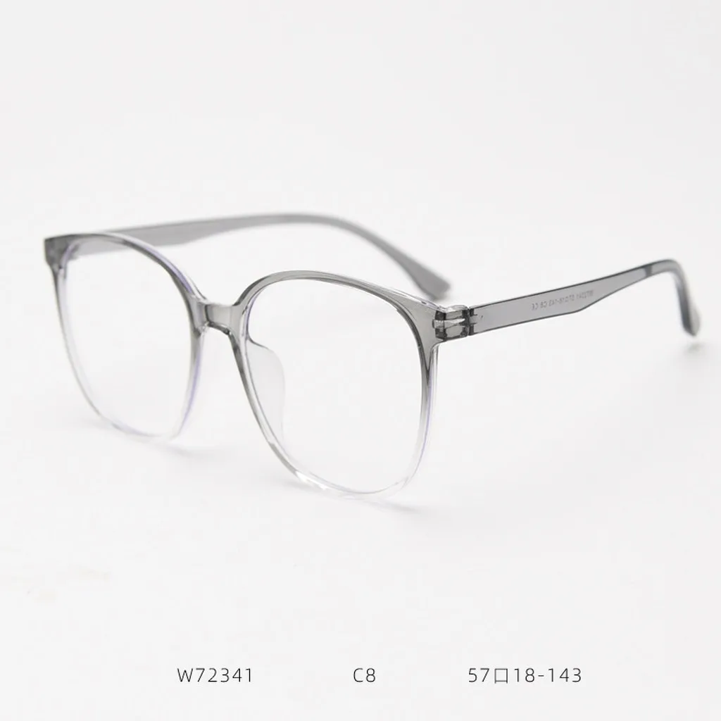 Large Round Frame Glasses Certified Full Rim Eyeglass Frame Tr90 Eyeglasses Frames Prescription Compatible For Daily Wear Casual