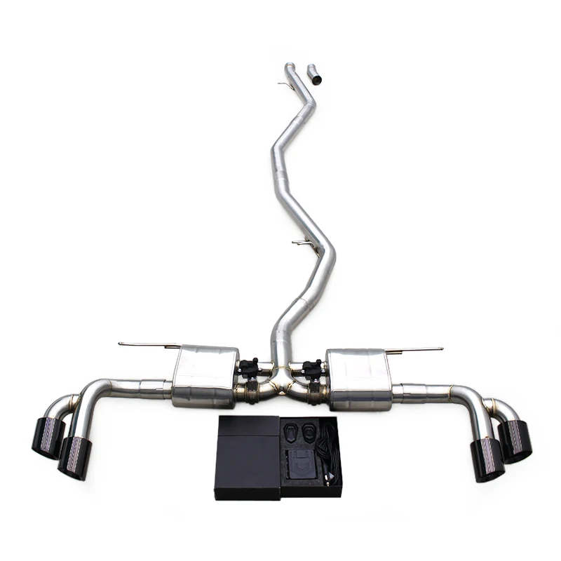 

Custom Catback Muffler For BMW X5 F15 2.0T/3.0T 2014-2018 Stainless Steel Pipes Valved Sport Exhaust System With Control