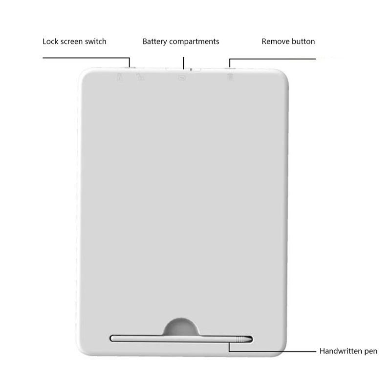 LCD Writing Board 11-Inch Electronic Color Screen Writing Board Graffiti Notepad Can Erase Magnetic Drawing Memo