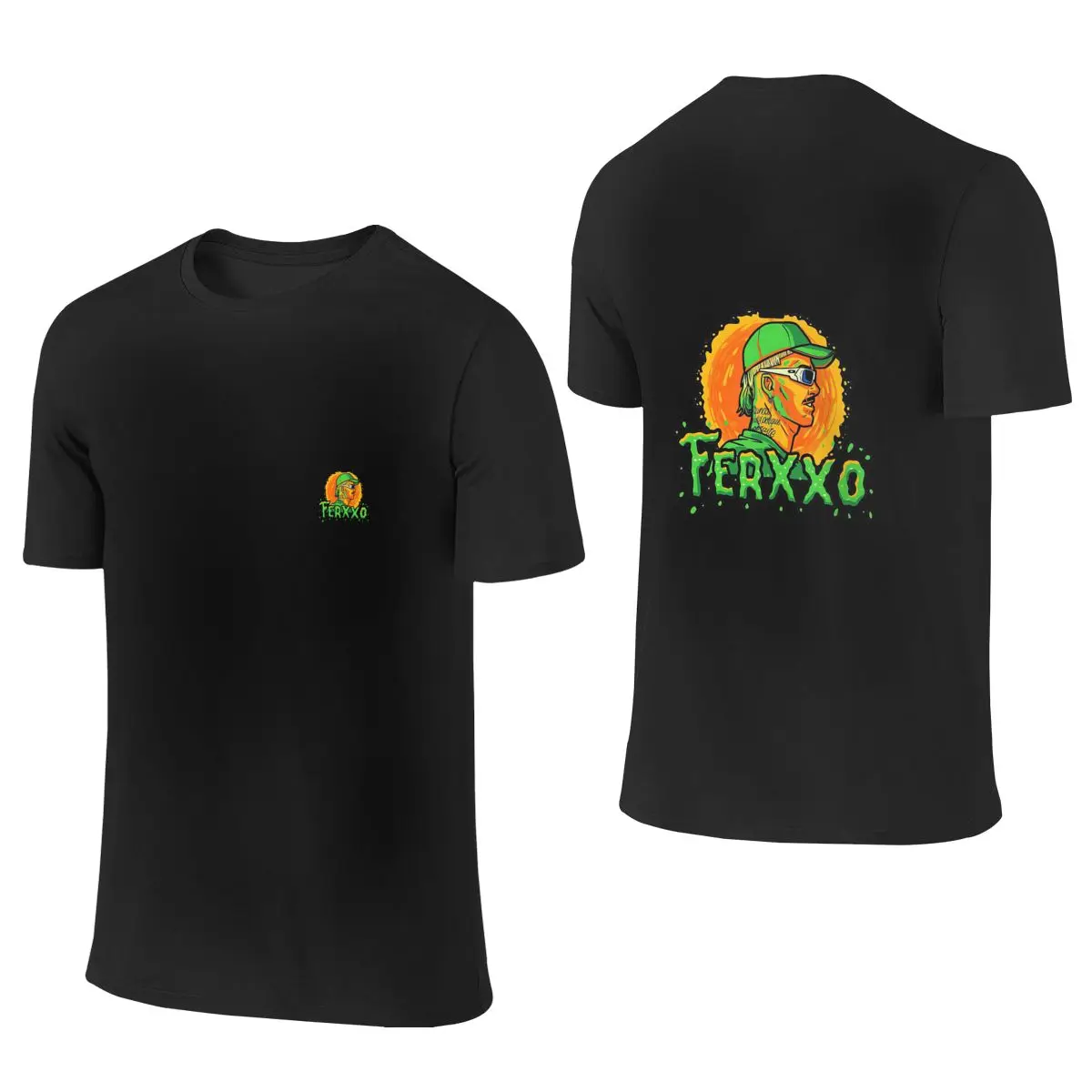 

Ferxxo Ferxxocalypse Men's Short Sleeve T-shirt Round Neck 100% Cotton T shirt S-6XL