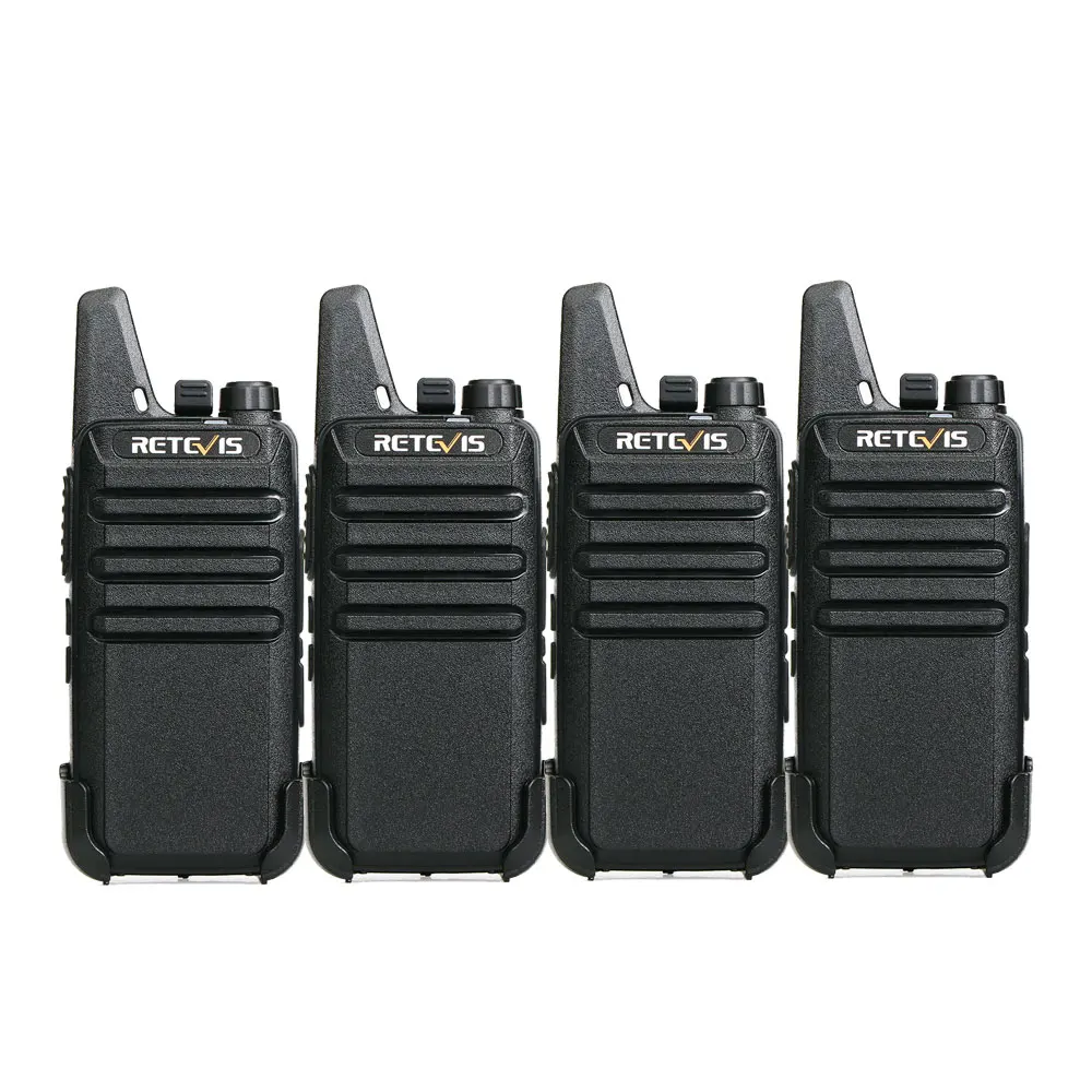 Retevis RT622 Mini Walkie Talkie 4 szt. Walkie-talkie PMR446 FRS przenośne radio dwukierunkowe do restauracji hotelowej — zdjęcie 2
