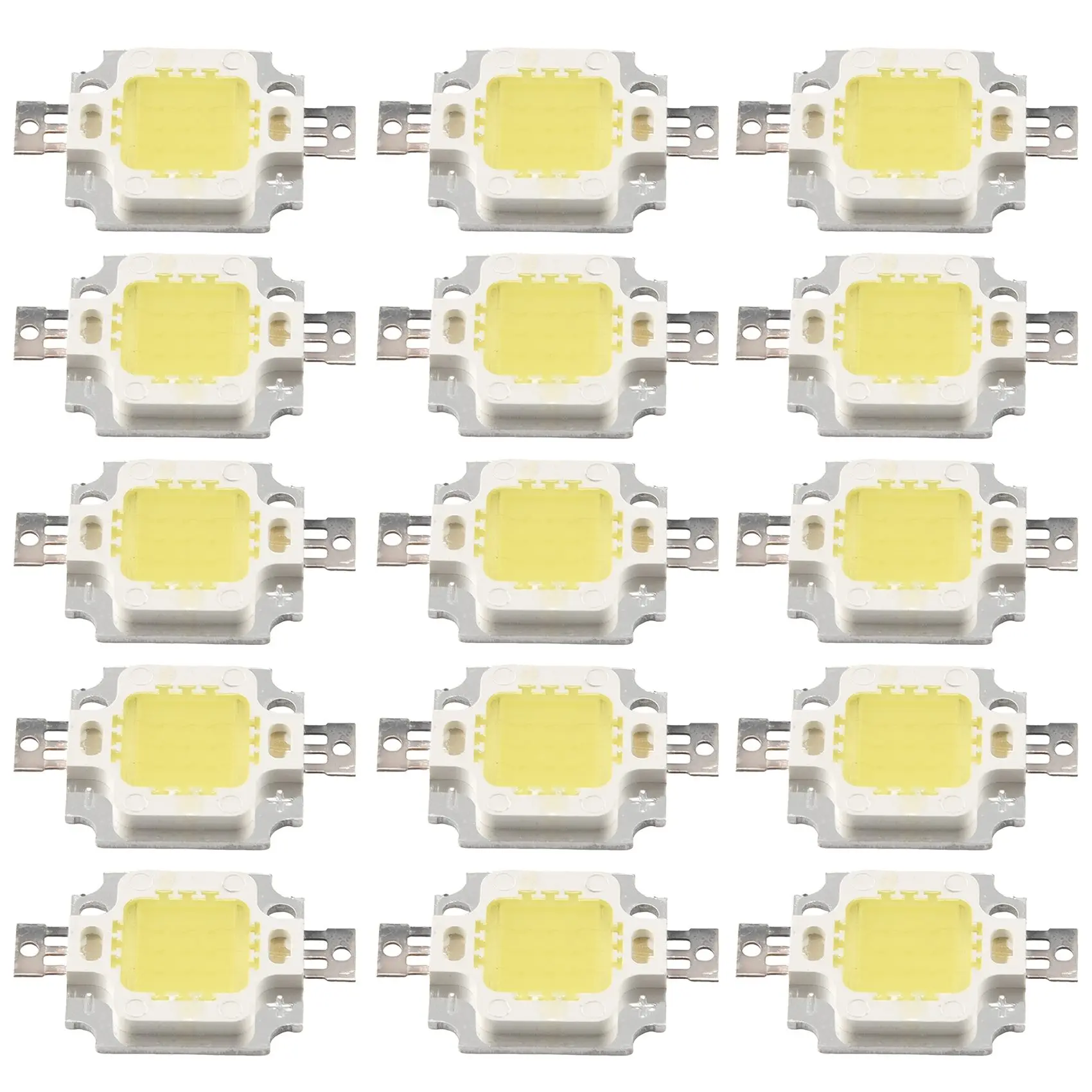 A47U 20PCS 10W LED Pure White High Power 1100LM LED Lamp SMD Chip Light Bulb DC 9-12V