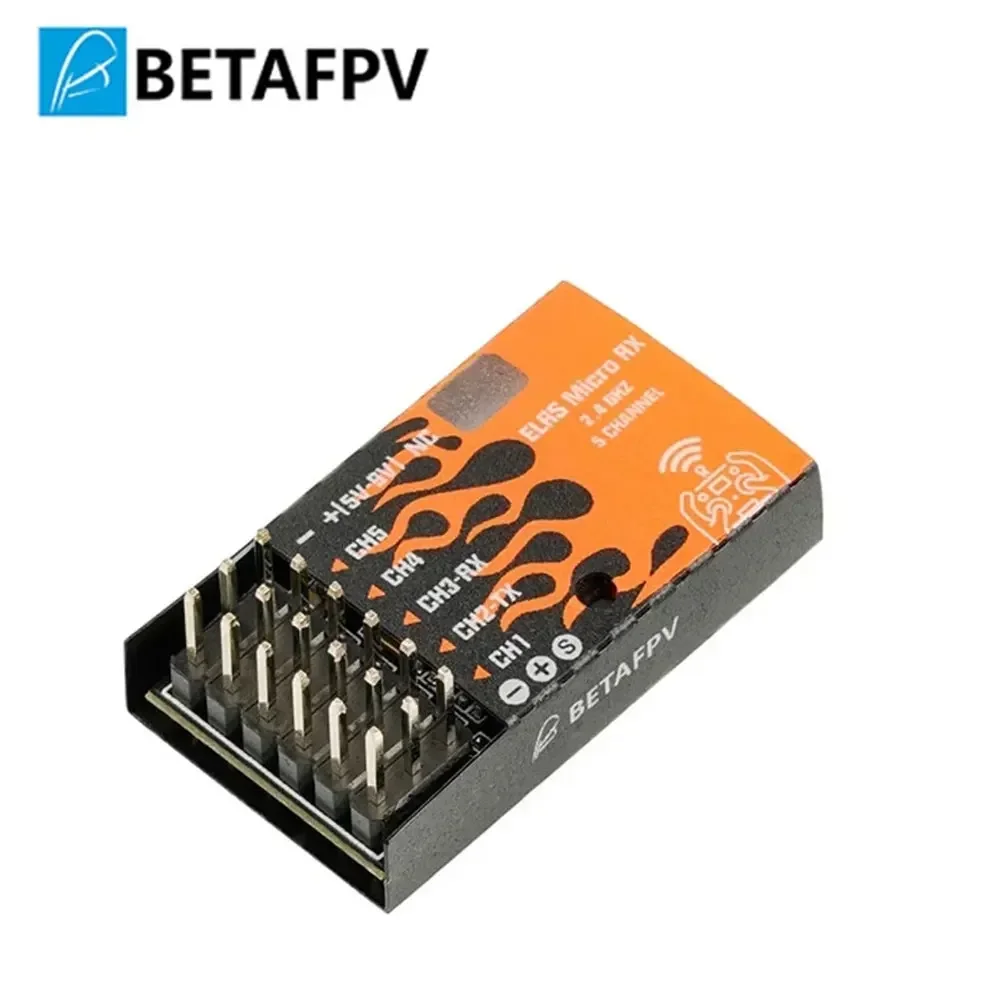 BETAFPV ELRS Micro 2.4GHz Receiver 5Channel PWM Output Suitable for Long-Distance Fixed-Wing Helicopter Ship Model Car Model