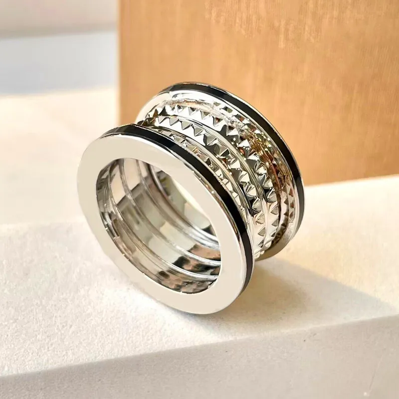 High quality seiko plating does not fade Ring Women Personalized Fashion Light Luxury Brand Couple Luxury Jewelry Party Gift