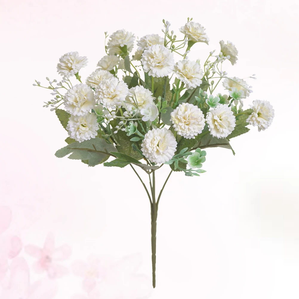

20 -Branch Artificial Flower Ornament Plant for Bouquet Simulated Home Decoration