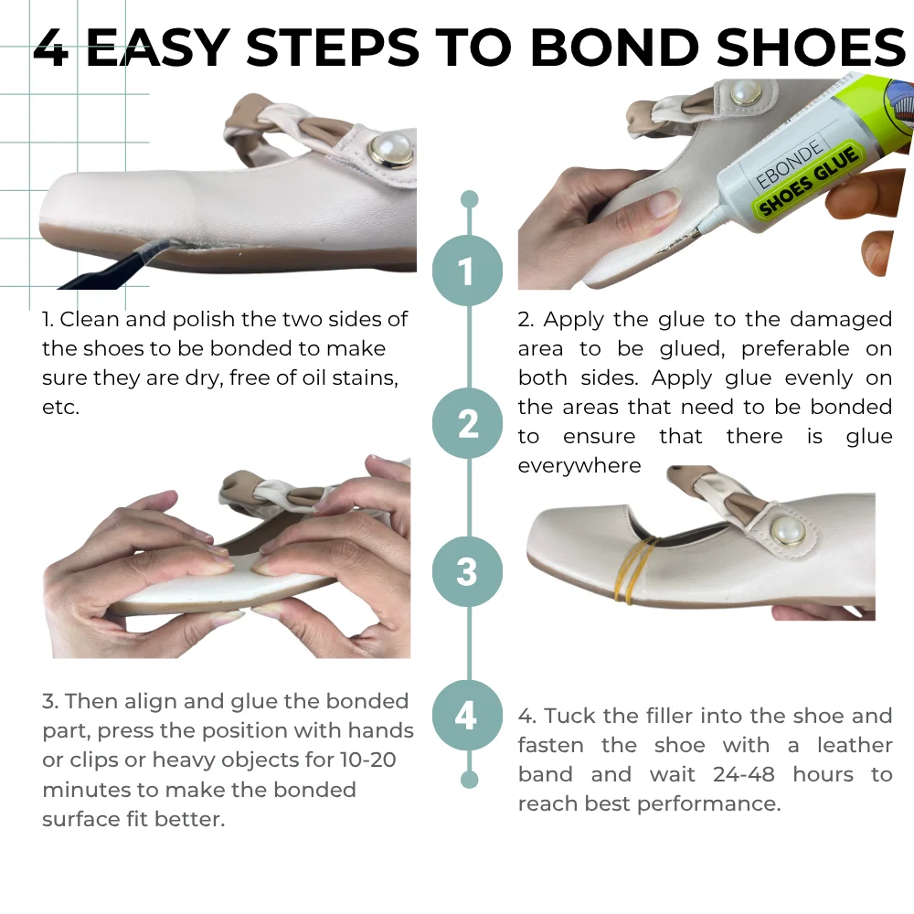 Super Strong Shoe Glues DIY Repairing Adhesive Universal Waterproof Washable for Sneakers Boot Leather Fast Repair Glue 15/50mL