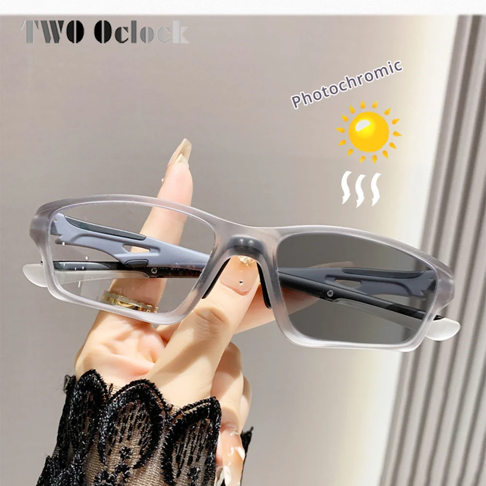 TR90 نظارات رياضية للرجال والنساء وصفة طبية عدسة قصر النظر اللونية لركوب الدراجات نظارات سوداء للدراجة نظارات شمسية للقيادة