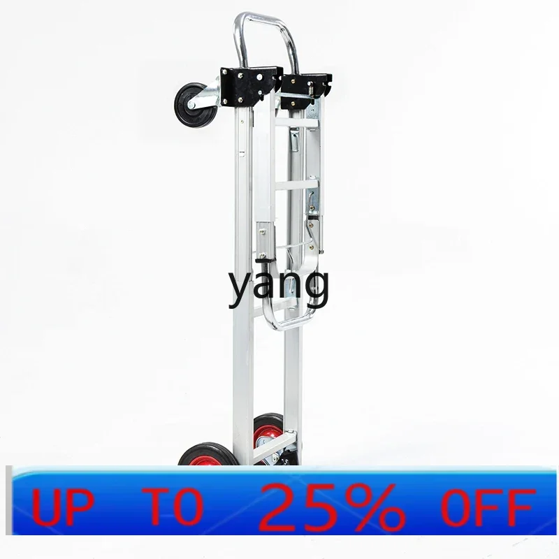 

LTT folding portable handling truck four-wheel dual-purpose flatbed cart