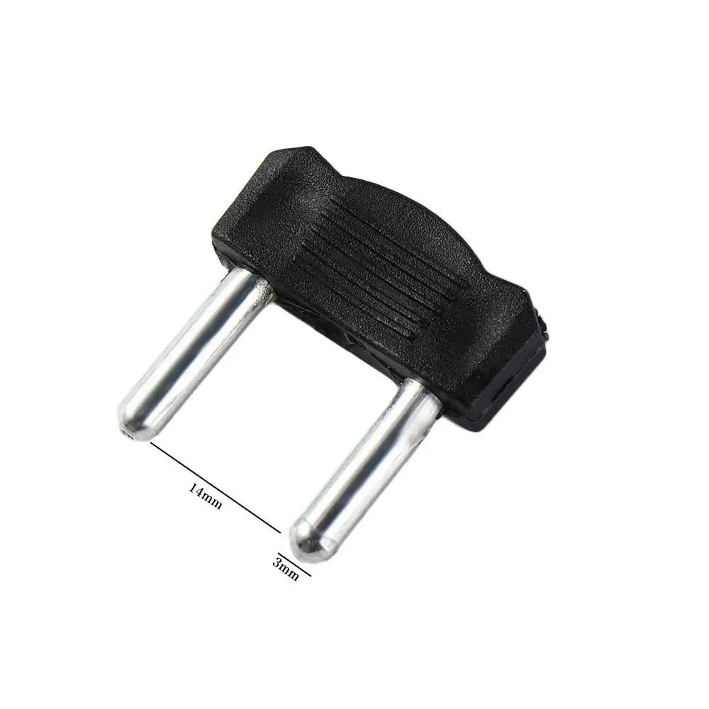 10Pcs High Quality Black Short-circuit Plug 14mm Pitch 3mm Needle RCA Plug Metal Pitch Connector Audio Video