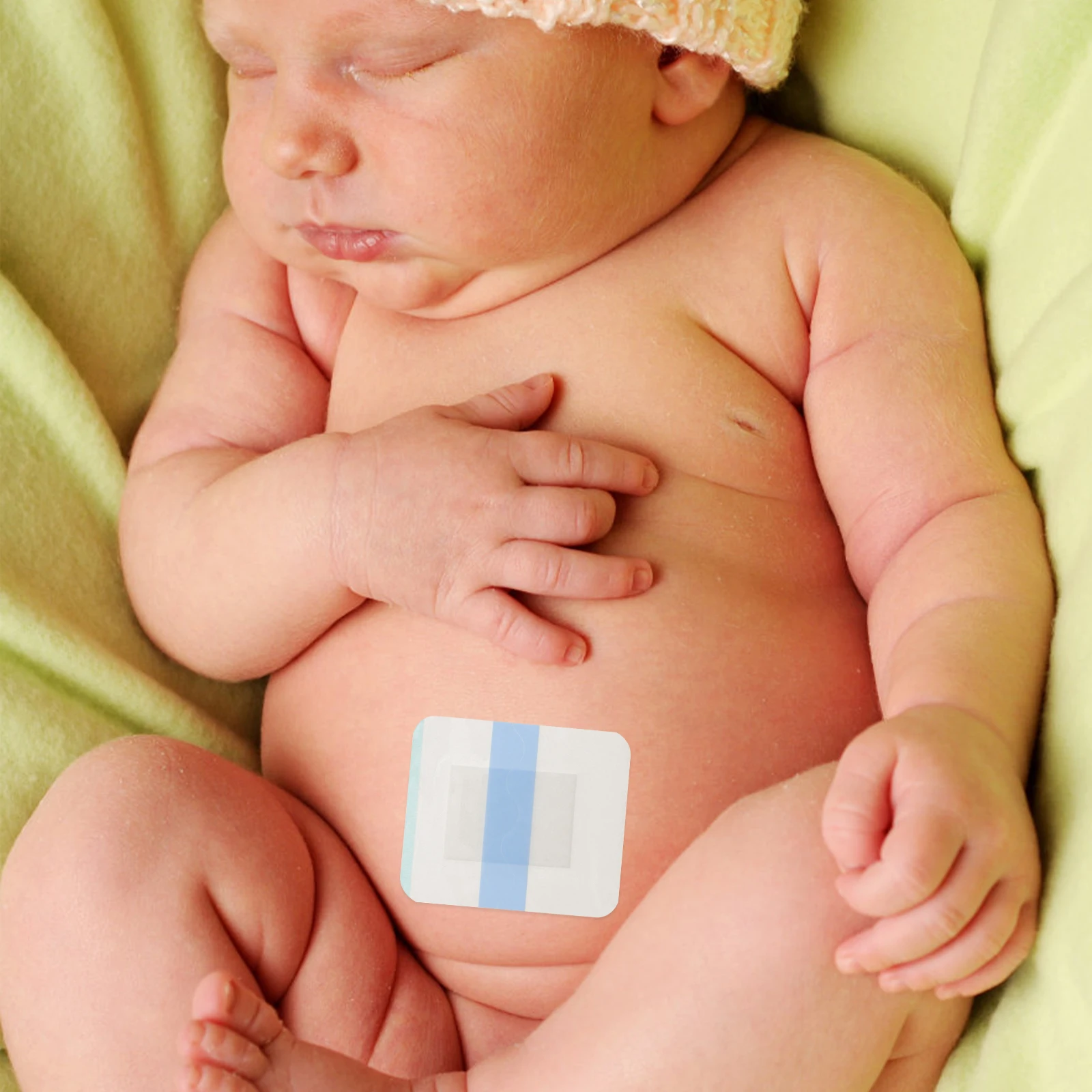 

2 Boxes Baby Swimming Stickers Waterproof Belly Button Patches for Newborn Easy Apply Remove Non Reusable Safe Healthy Material