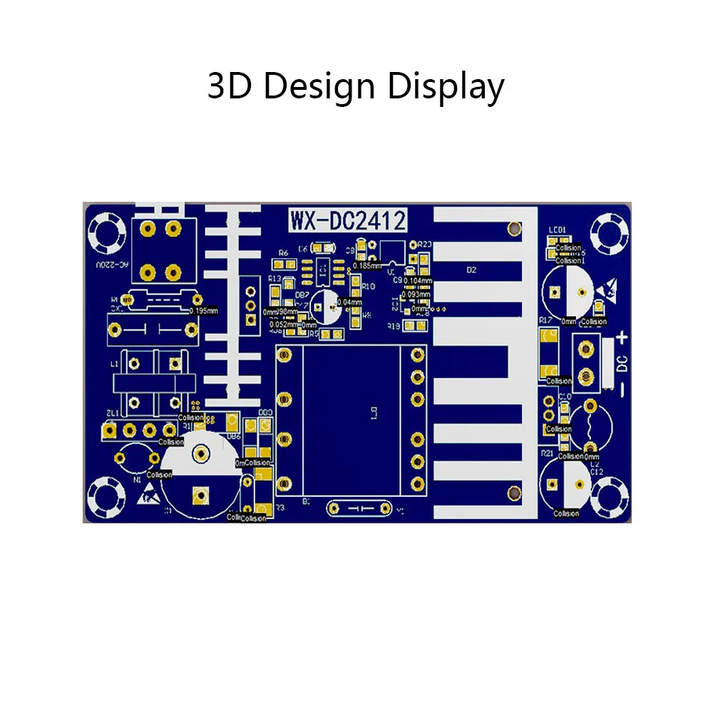 DC 24V 4A 6A Switching Power Supply Module 100W High Power AC-DC Power Supply Board AC85-265V to DC 24V Transformer Module