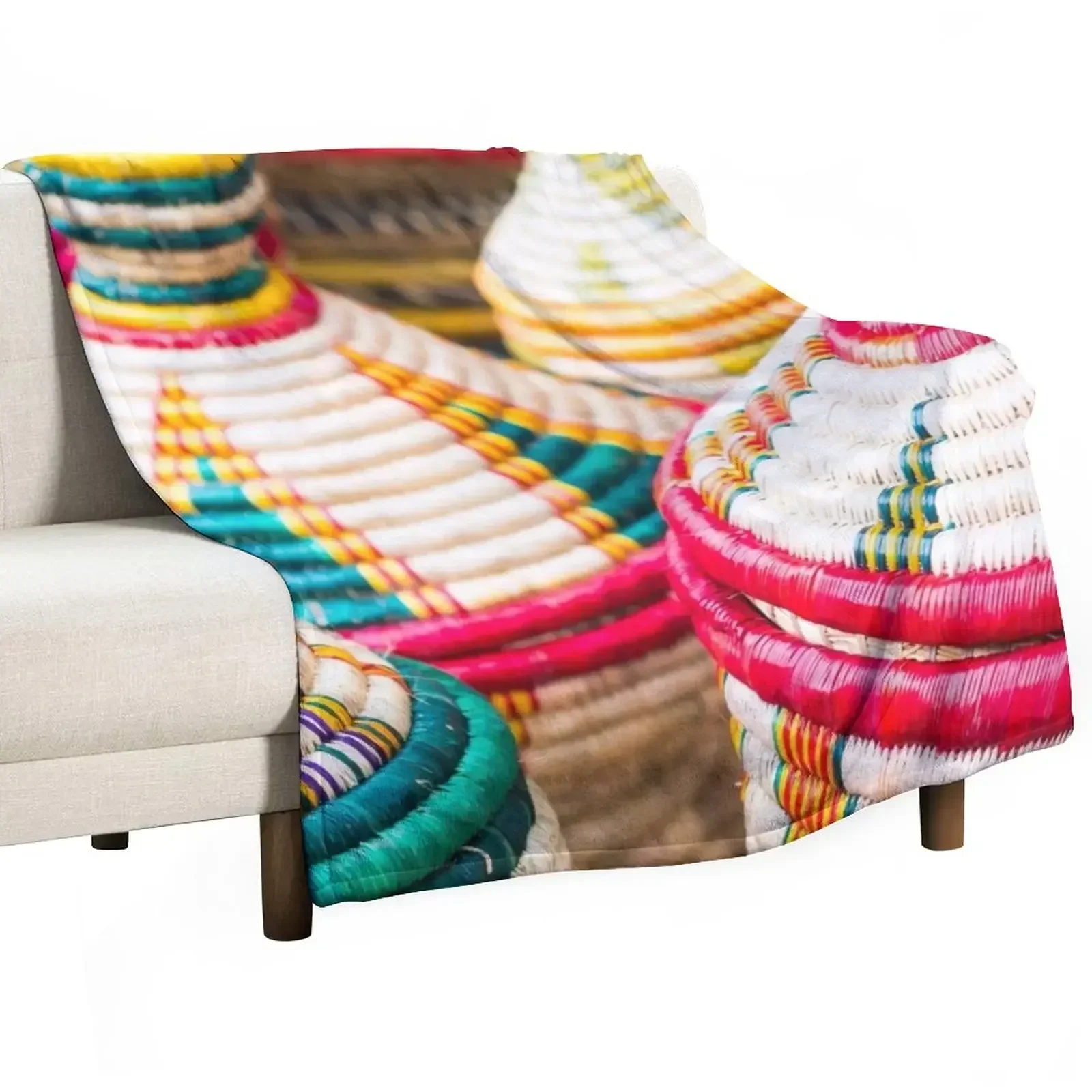 Mesob Throw Blanket Thermal Decorative Sofas Blankets