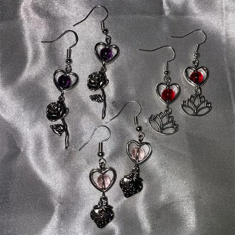 Nana inspirierte ohrringe anime nana osaki hachiko y2k handgemacht