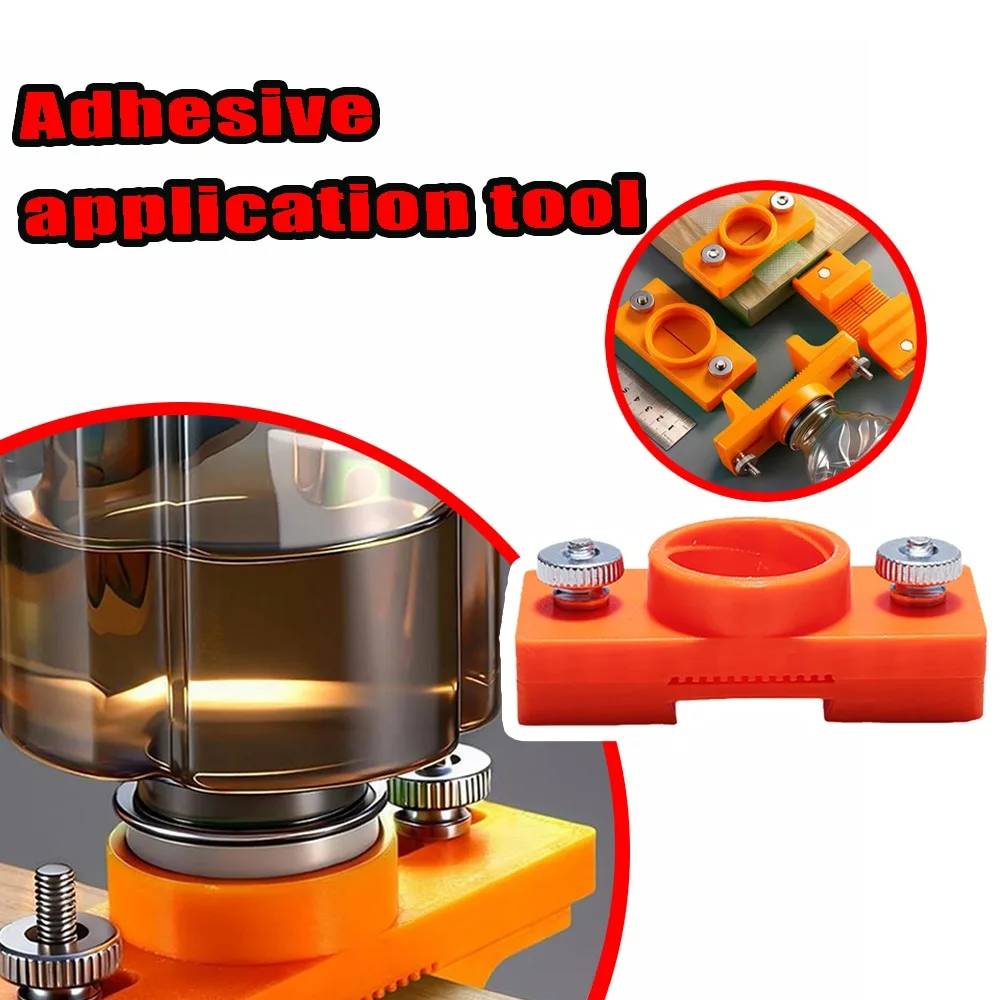 

Woodworking Glue Spreader Tool Handheld Adhesive Applicator For Panel Edge Banding With Adjustable Nozzle Wood Glue Tool