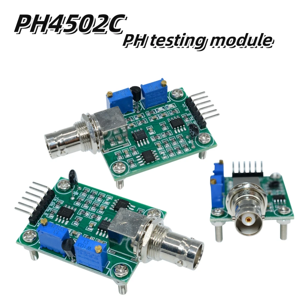 PH4502C PH Testing Module Voltage Signal Output Liquid Value Detection Regulator Sensor Module Monitoring Control Meter Tester ﻿