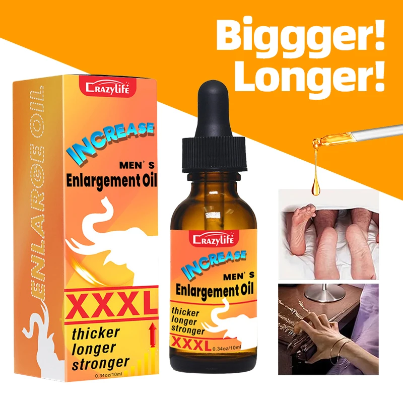 

Penis Enlargement Oil Male Penies Thickening Growth Massage Big Cock Essential Oils Men Enhanced Erection Big Dick Enlarge XXL