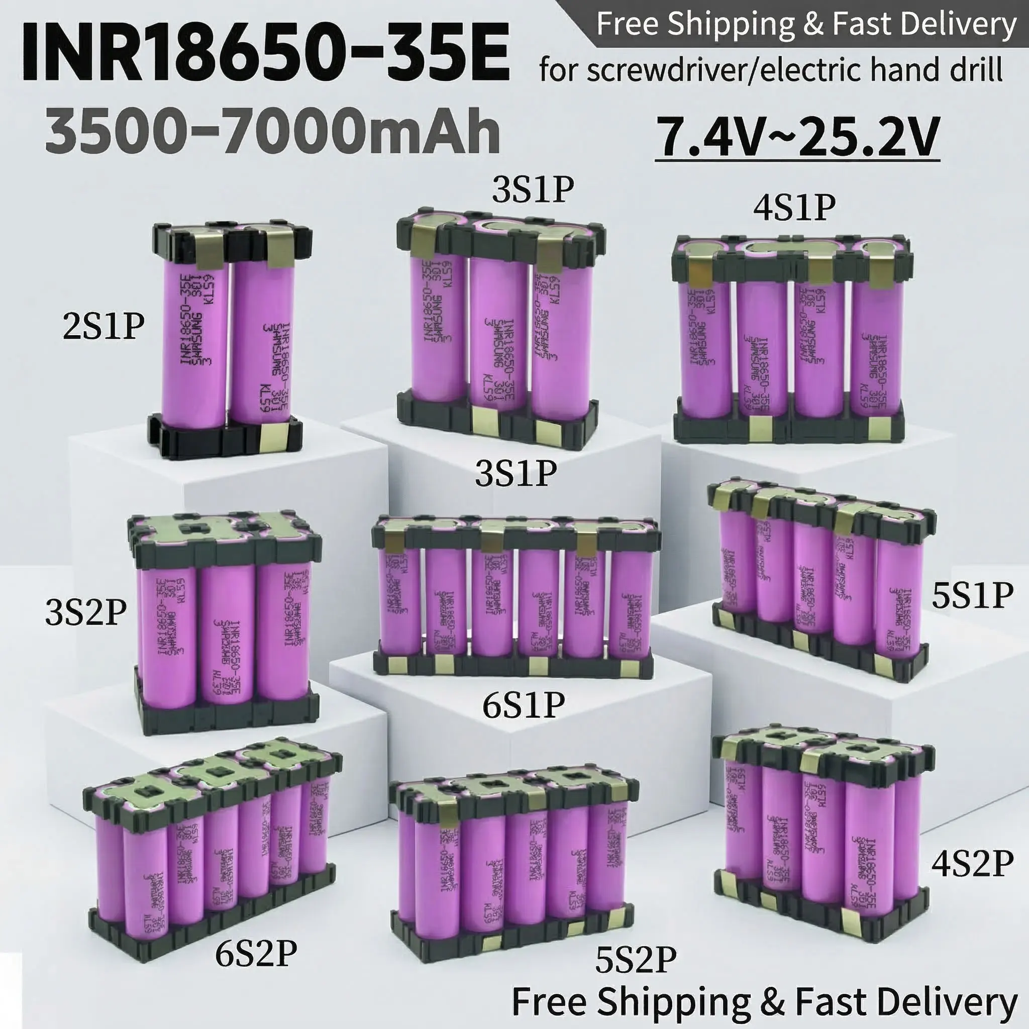 35E 18650 3500Mah 2…