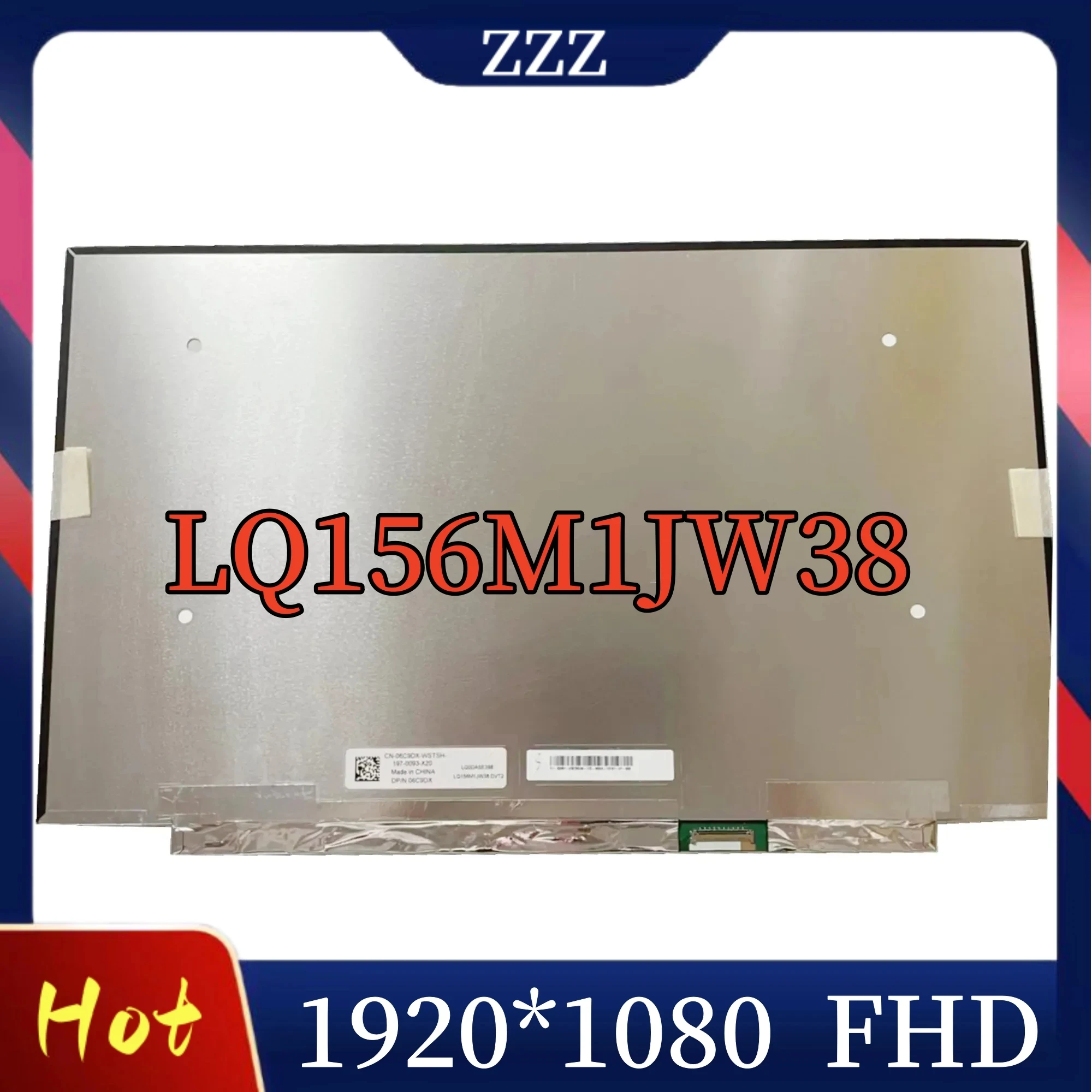 

LQ156M1JW38 15.6'' Laptop Display LCD Screen No-touch Slim IPS Panel FHD 1920x1080 EDP 40pins