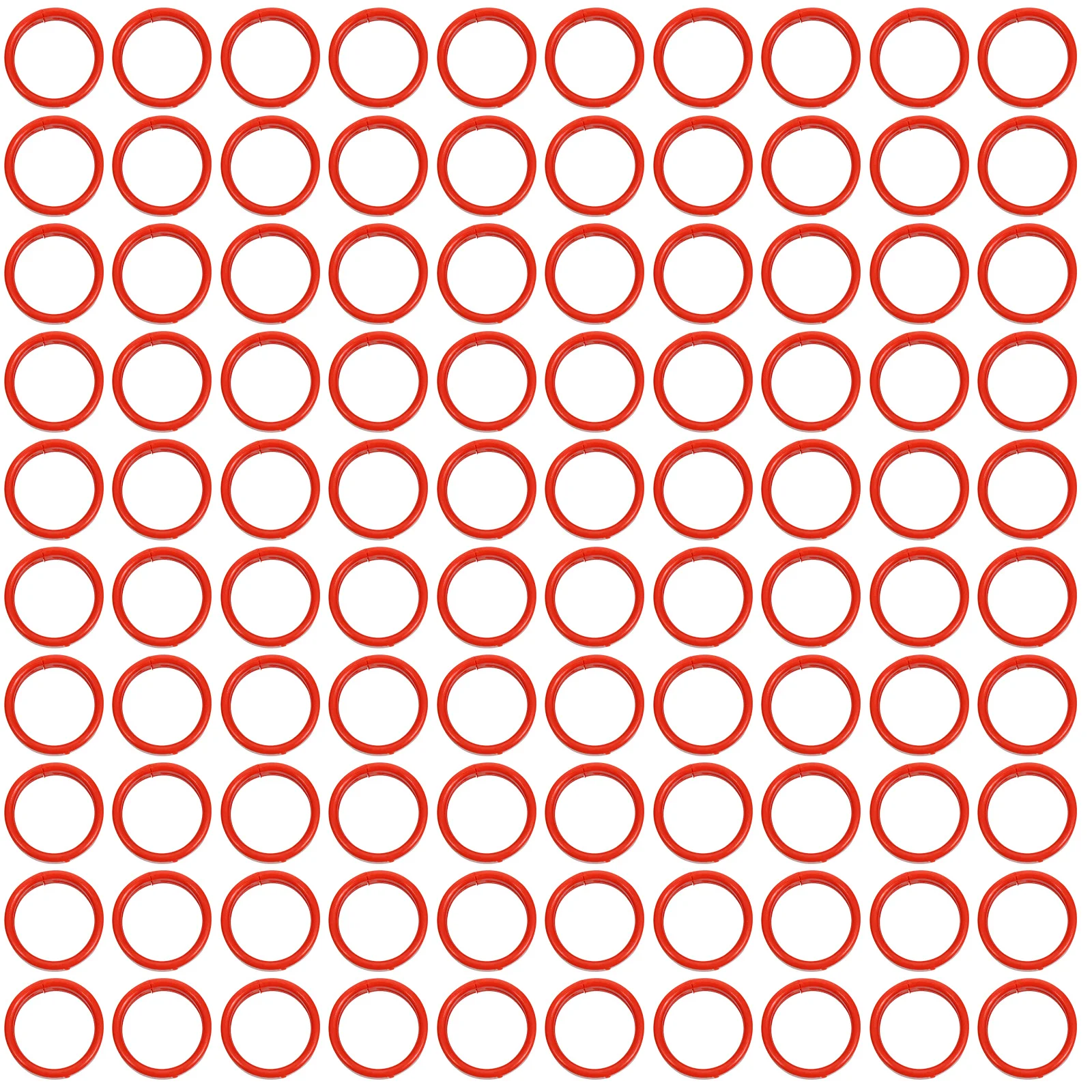 

100pcs Chicken Foot Rings Plastic Poultry Leg Bands Reusable Numbered Farm Marker Tools For Bird Identification Pigeon Parrot