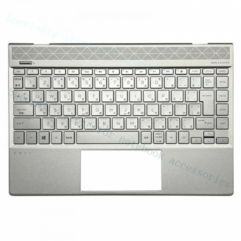 

A+ Keyboard For HPENVY 13-AH TPN-W136 Laptop Palmrest Backlight Keyboard L12734-291