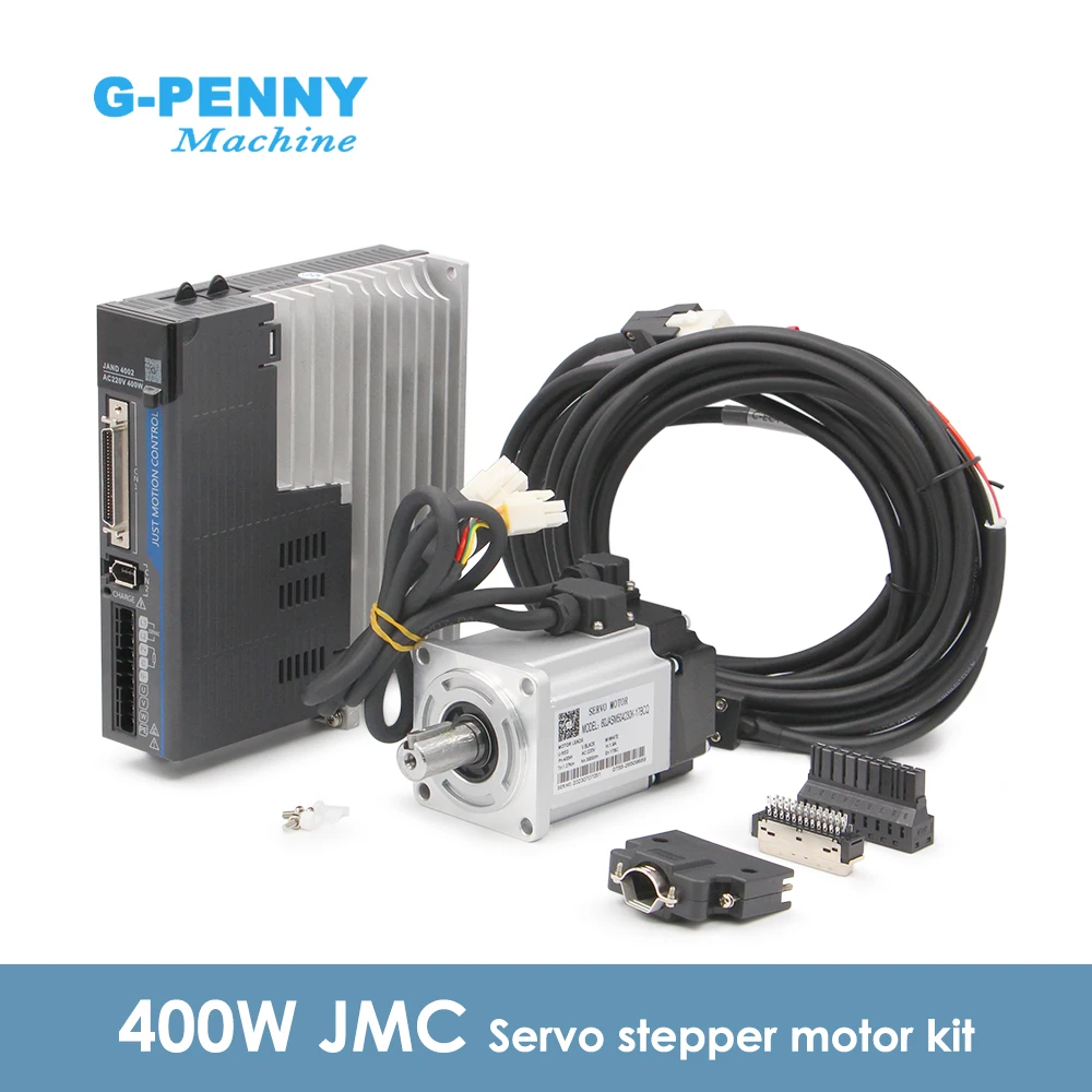 G-Penny & JMC 60gst 17 Bit Absolute 400w 220V 3000r/min 1.27N.m JAND4002-20B 60JASM504230K With Magnetic AC Servo motor kits