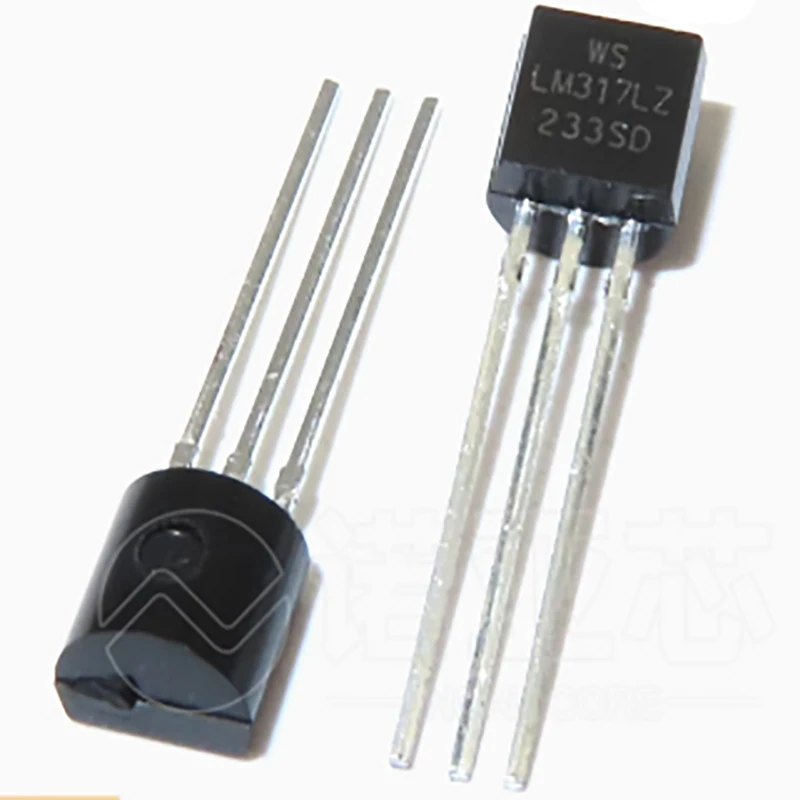 (50PCS) adjustable three-terminal voltage stabilization LM317 LM317L LM317LZ direct plug-in TO-92 triode