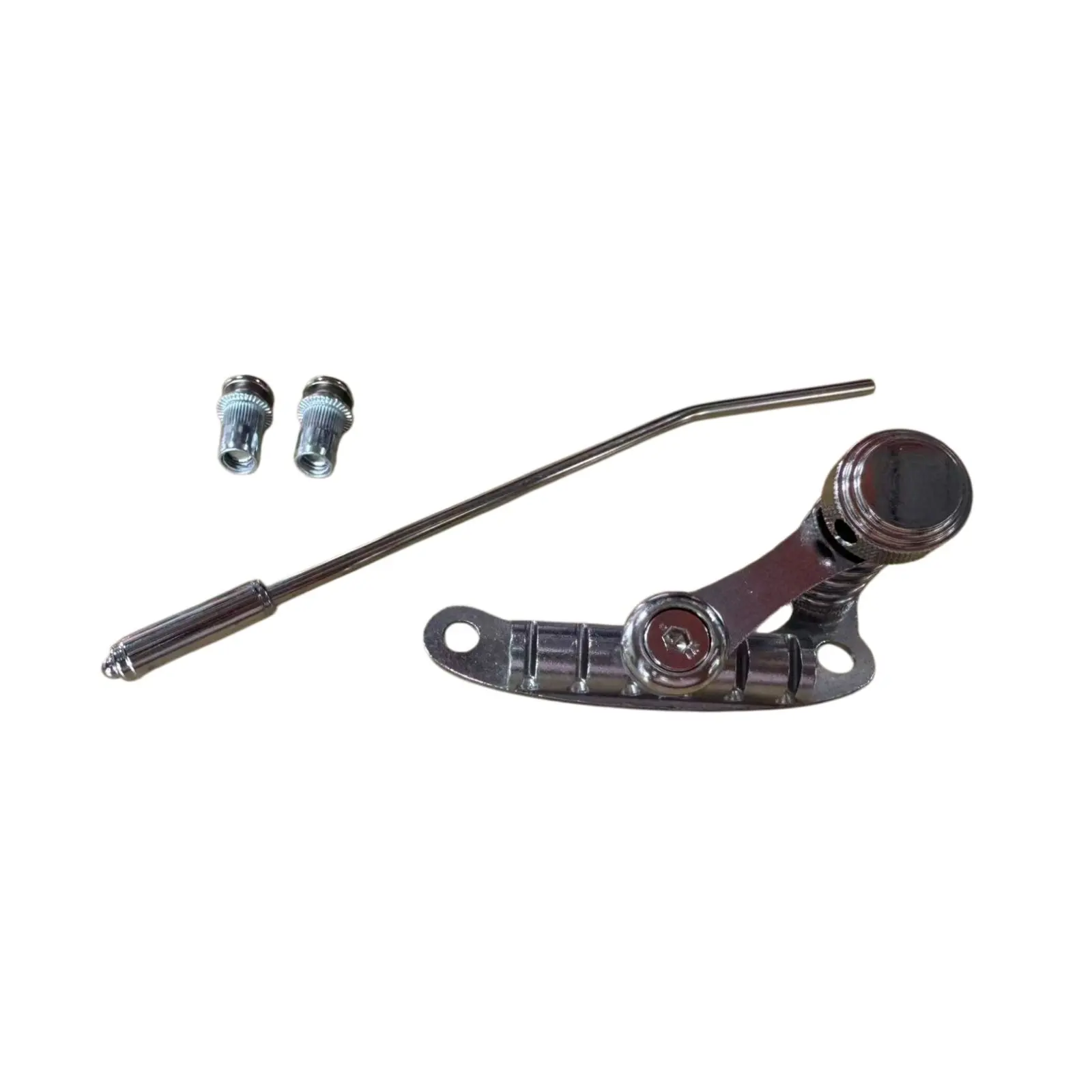 Les Trem II Tailpiece Tuning Stability LP SG Tremolo Bridge Electric Guitar Tone Modulation Bridge Chrome Plated Instrument Part