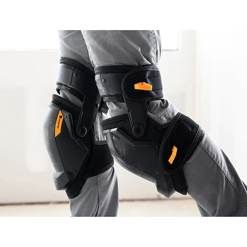 Hard shell knee pads, tool accessories, locomotive riding legs and knees linkage silicone kneeling protection
