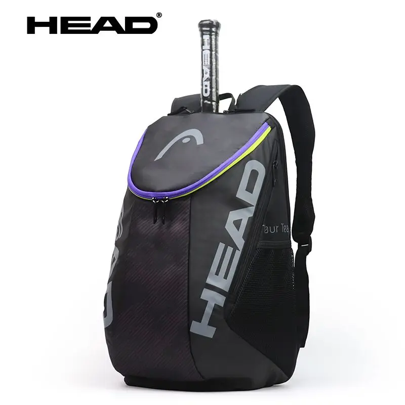 

HEAD Tennis Backpack Men's Women's Sports Bag Durable Head Tour Team Series Tennis Sports Racket Bag with Isolation Compartmen