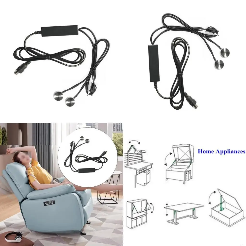 

581E Electric Push Rods Controllers For Lift Chairs Touch Sensors Intelligent Designs