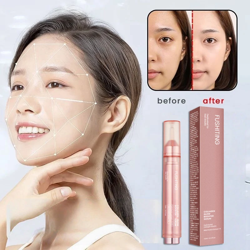 Korean Collagen Brightening Essence Firming Moisturizing Contain Niacinamide Milk Protein Skin Tightening Essence Cream